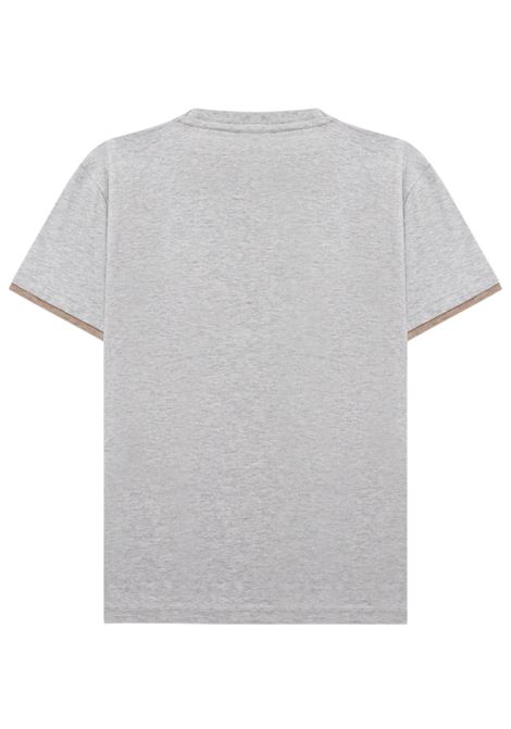 T-shirt bambino grigia in cotone Eleventy Milano | ET8P41/SUGRIGIO